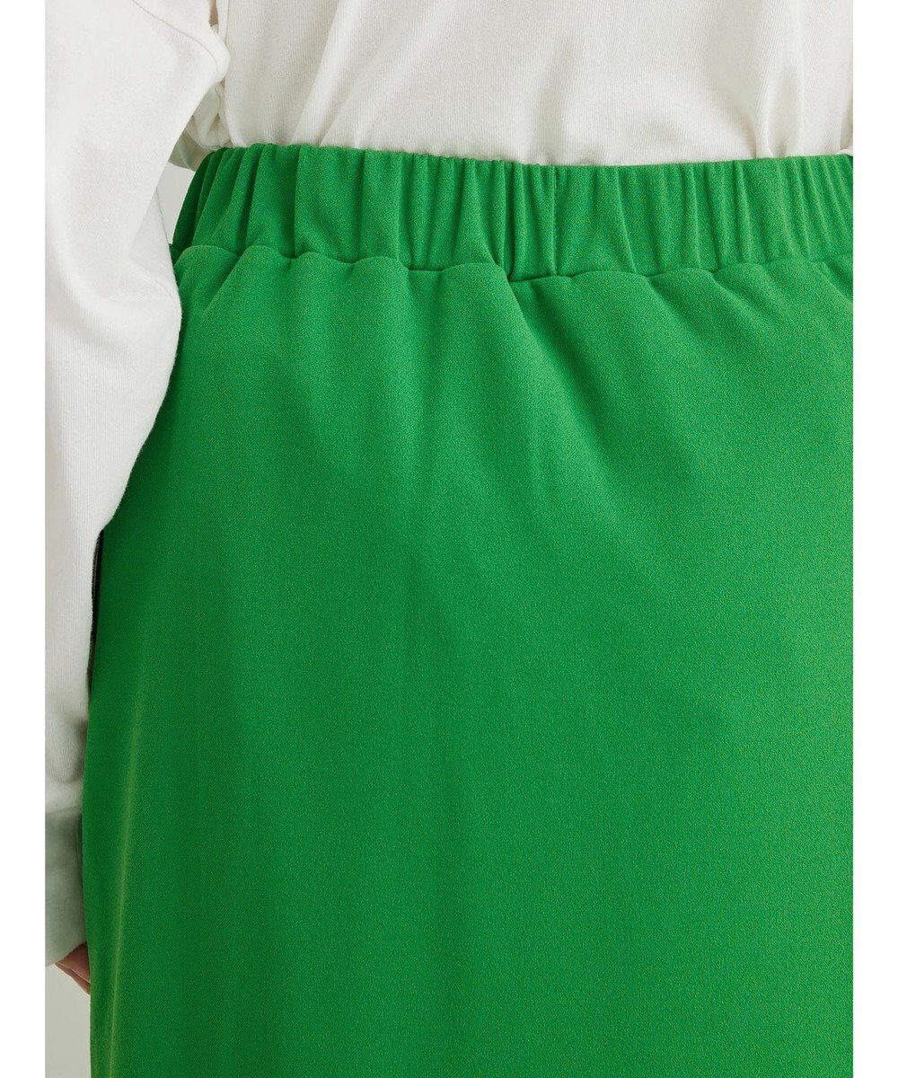 Green Parks カットジョーゼットＩラインスカート 
