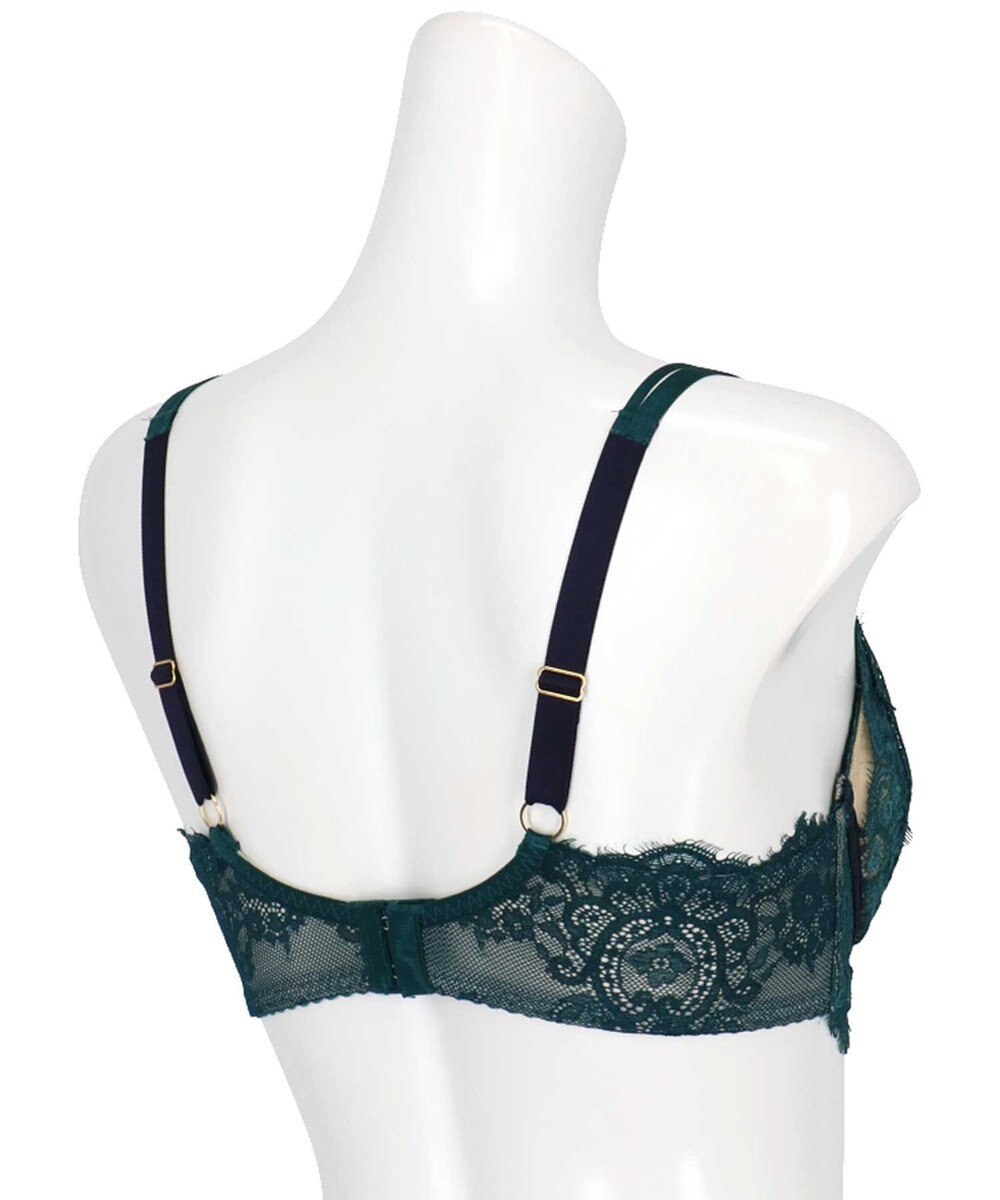 AMPHI ブラジャー 谷間メイク カップ上辺が浮きにくい Gカップまで対応 大きいサイズ 【Glama-Rich グラマリッチ ボリュームUPタイプ】 ブラ BYJ302 アンフィ／ワコール 