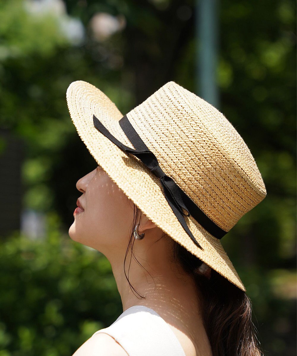 サイズ調整可】花麦ｘマニラ麻 キャノチエ / 石田製帽 | ファッション 