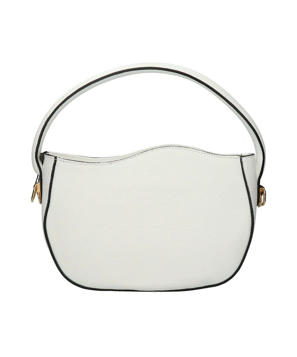 INTER-CHAUSSURES 【ANDREA CARDONE】ウェーブカットレザーハンドバッグ 