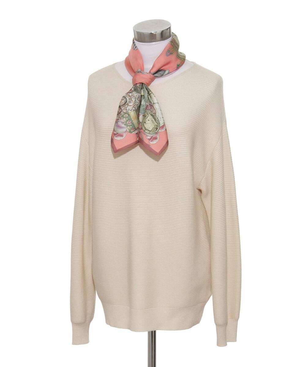 MOONBAT SWASH LONDON(スウォッシュロンドン） シルクツイルスカーフ THINK OF ME 68×68cm 日本製 