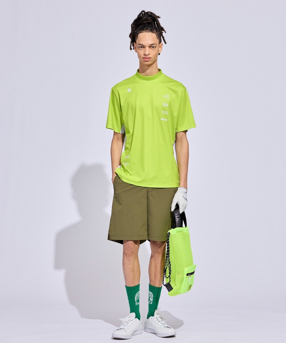 PW CIRCULUS 【MEN】メッシュコンビ モックネック ゴルフ 