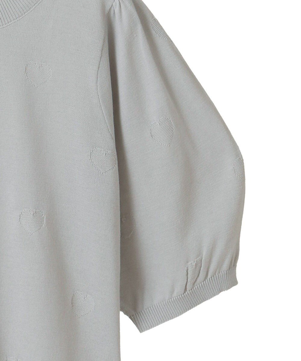 Green Parks ・ｓｗｉｎｇ　ｂｙ　ハート柄クルーニット 