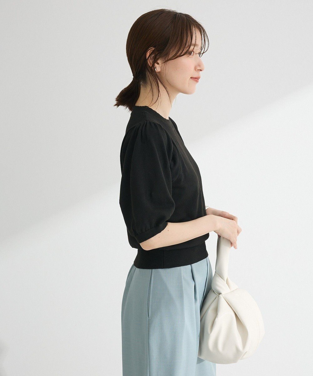 Green Parks ・ｓｗｉｎｇ　ｂｙ　ハート柄クルーニット 