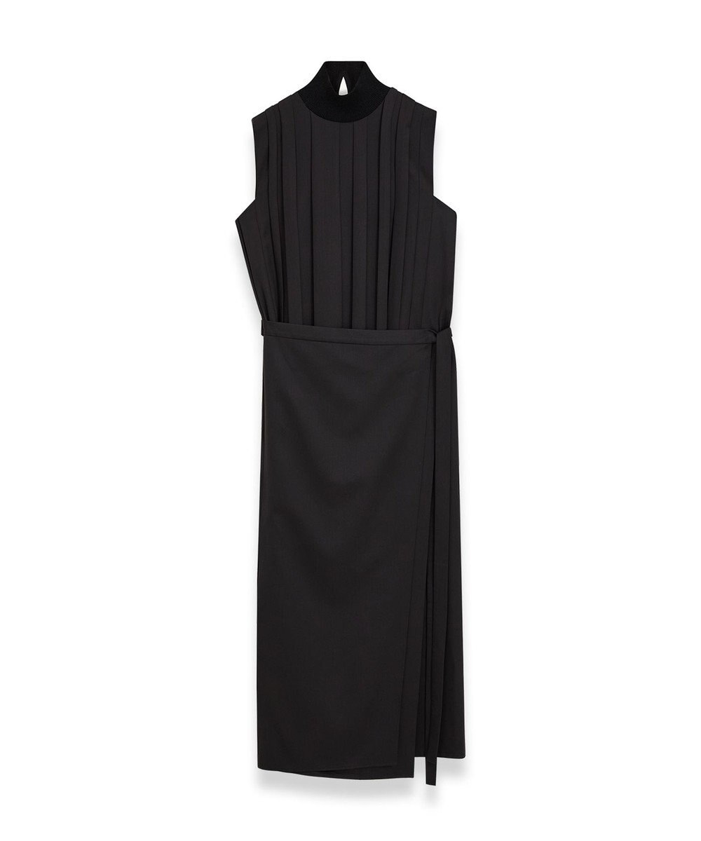 JOSEPH ジョゼフプリッセ　ラップスカートドレス 