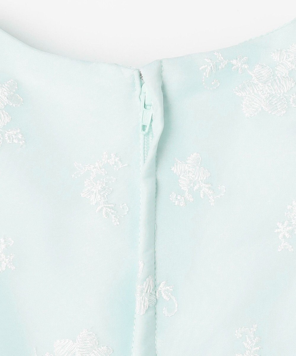 ANY KIDS 総刺繍 花柄ワンピース 