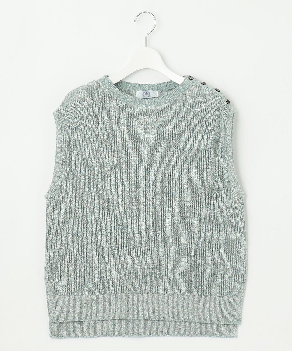 J.PRESS LADIES L 【WEB限定カラーあり】LINEN COTTON ニット ベスト 