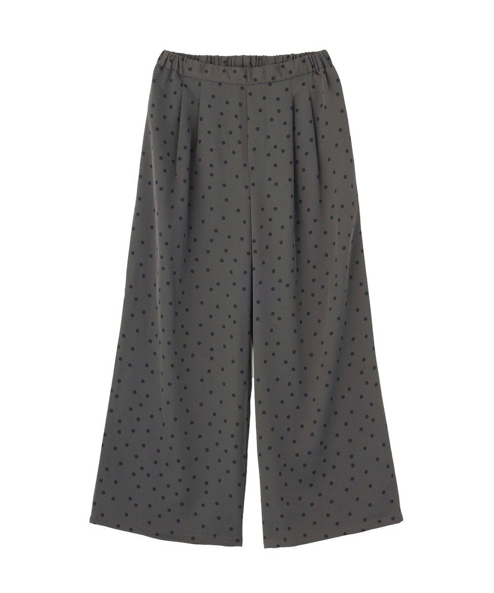 AMERICAN HOLIC ドットサテンイージーパンツ 
