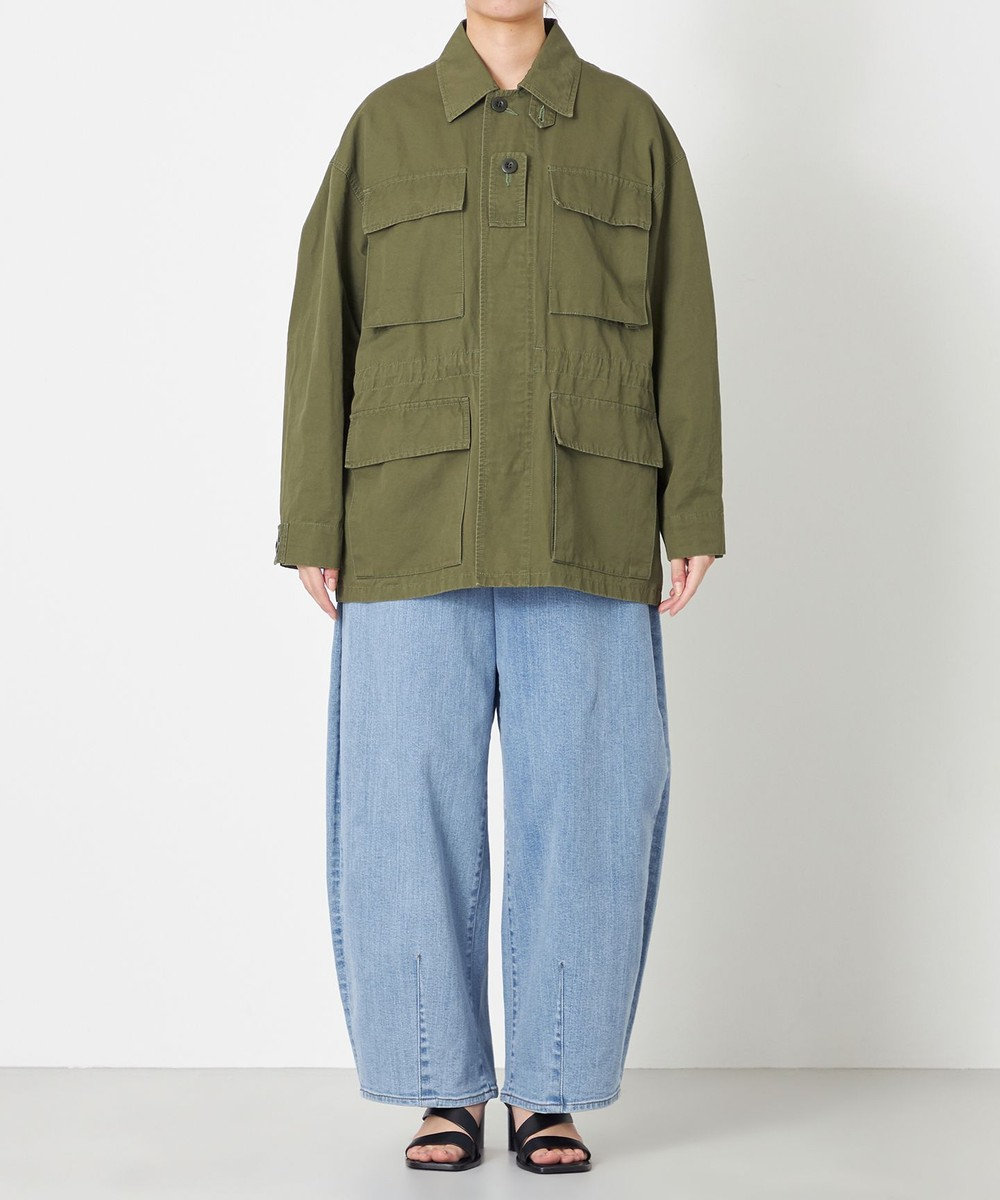 NAVE 【ReNAVE・セットアップ可/洗える】コットンリネンカルゼ ジャケット 