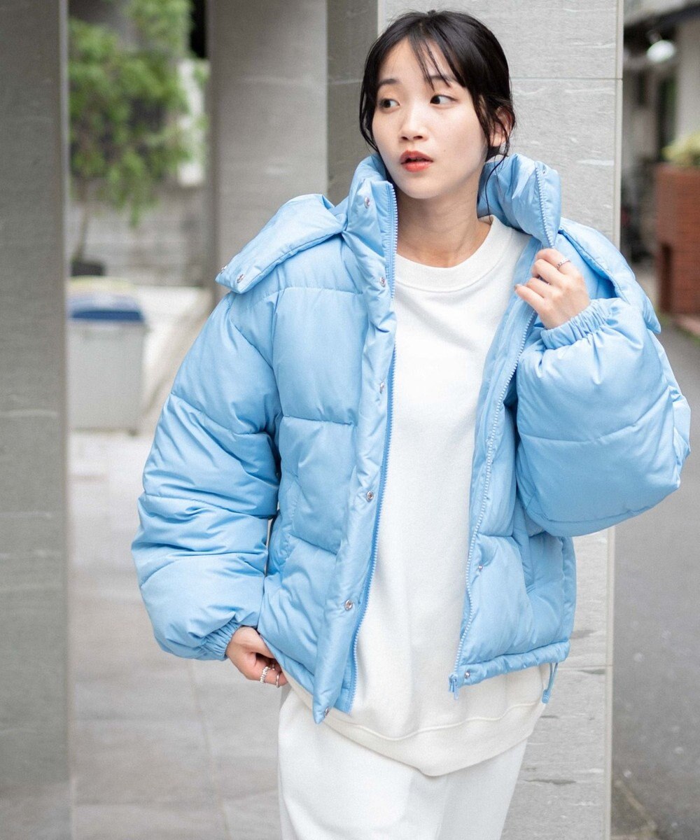 WEGO 【フード取り外し可能】2WAYパテッドジャケット 