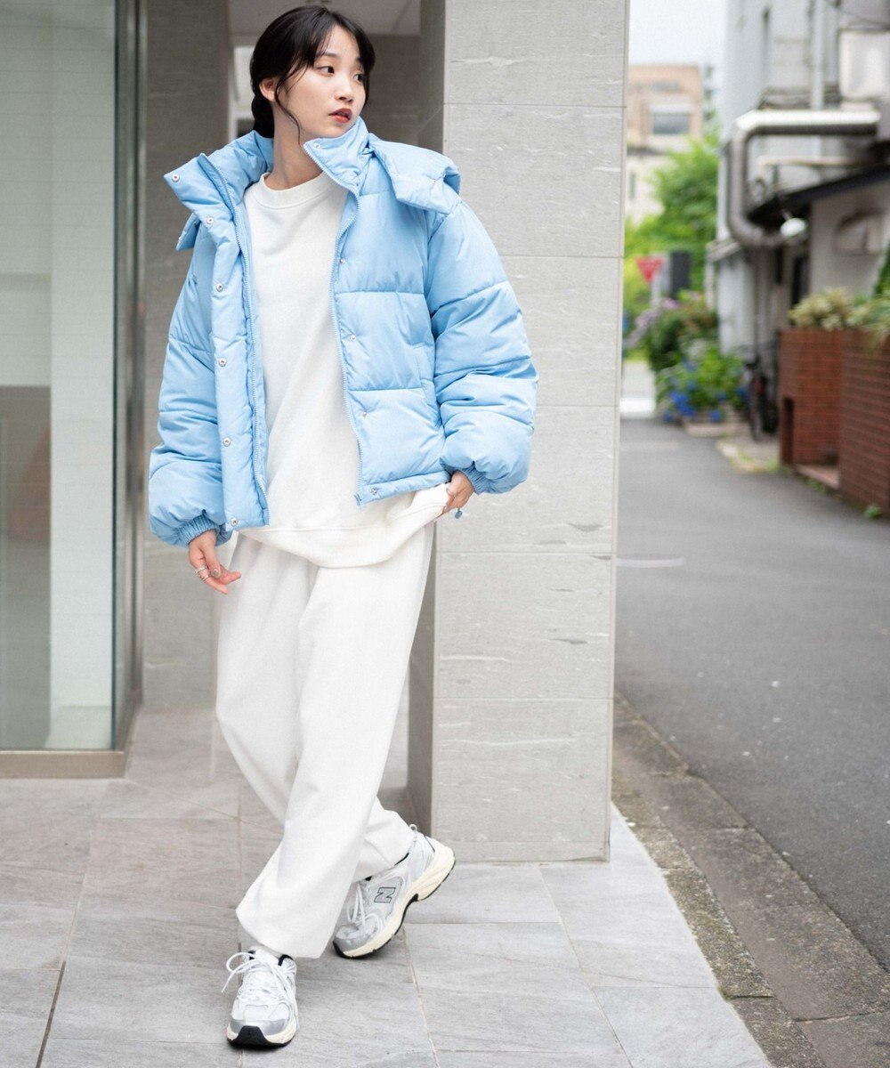 WEGO 【フード取り外し可能】2WAYパテッドジャケット 