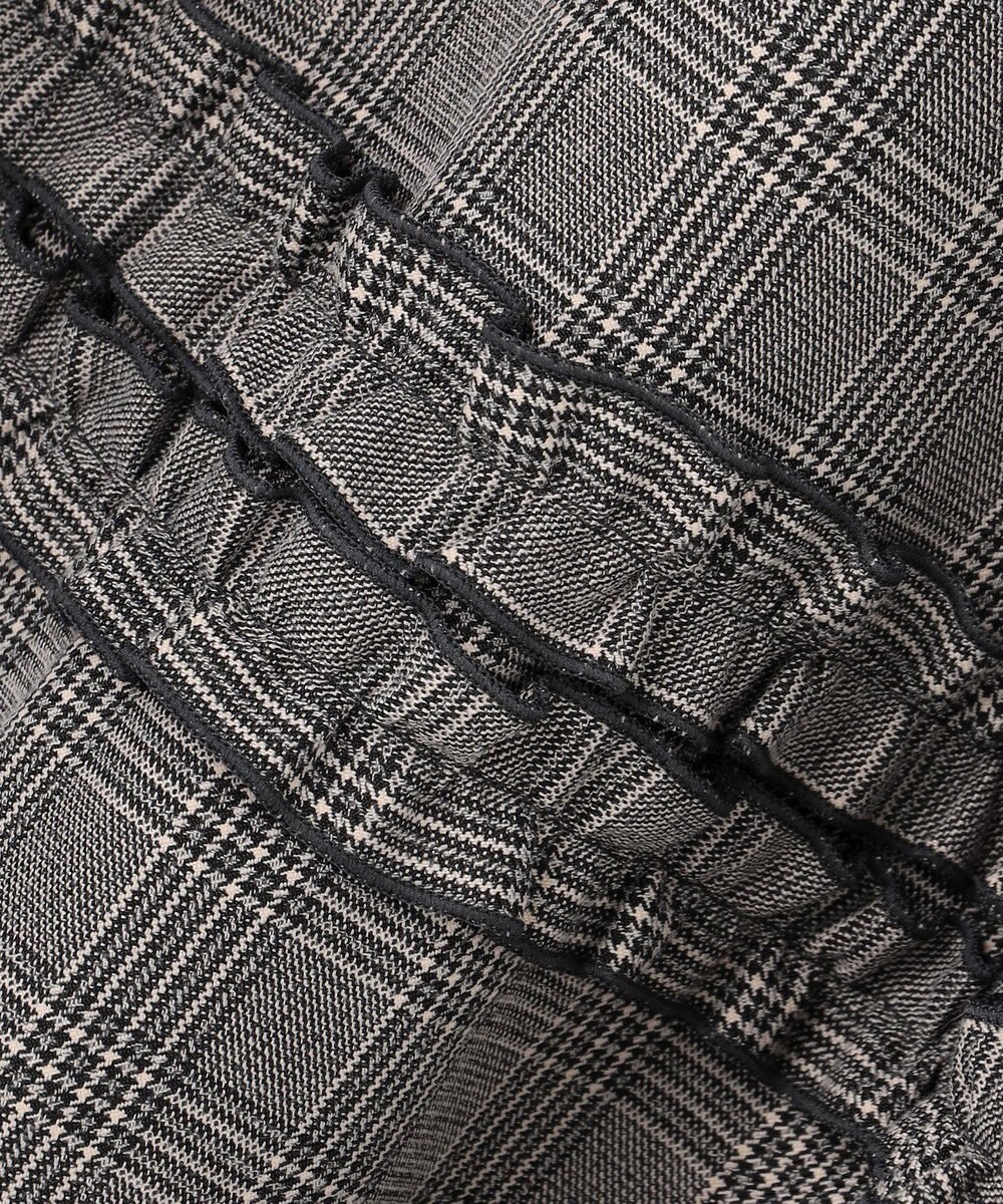 Feroux フレアギャザーチェック スカート 