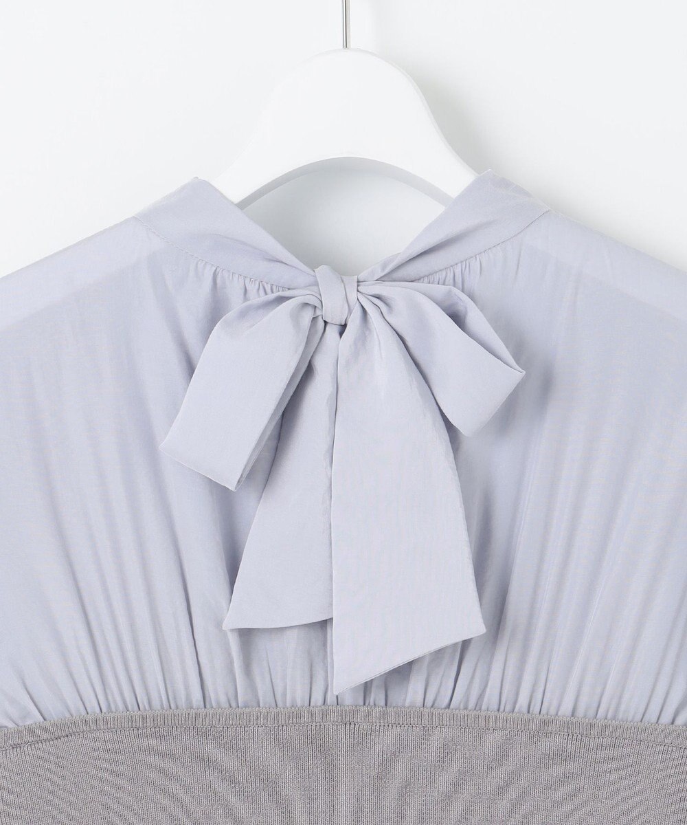 Feroux 【洗える】ビスチェドッキングニット プルオーバー 