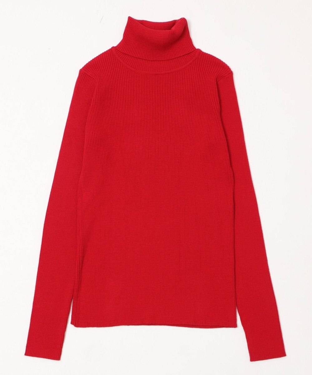 WEGO 【2025年秋冬新作】リブタートルニット 