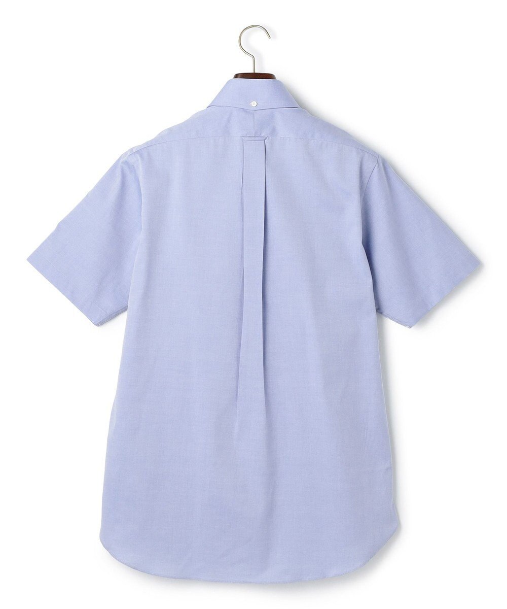 J.PRESS MEN 【PREMIUM PLEATS / 形態安定】ピンオックス 半袖シャツ / B.D. 