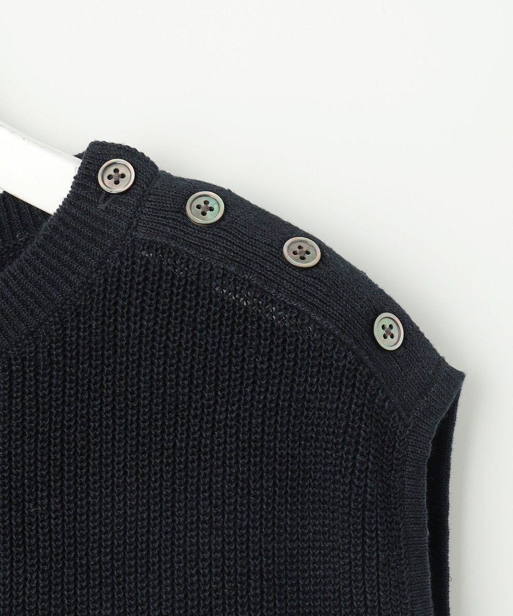 J.PRESS LADIES L 【WEB限定カラーあり】LINEN COTTON ニット ベスト 