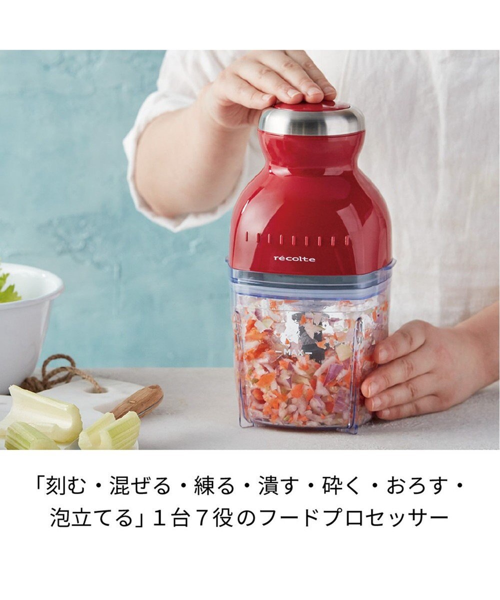 YAMATO テーブル＆キッチン 【レコルト】カプセルカッターボンヌ  カーマインレッド  RCP-3(R) 