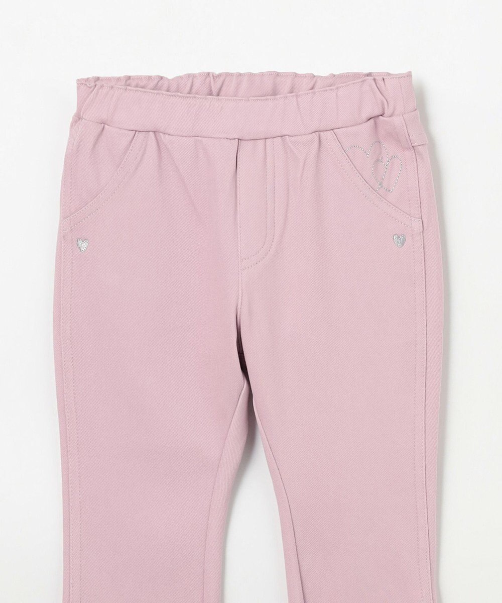 組曲 KIDS 【90-100㎝】ハートデニムニット パンツ 