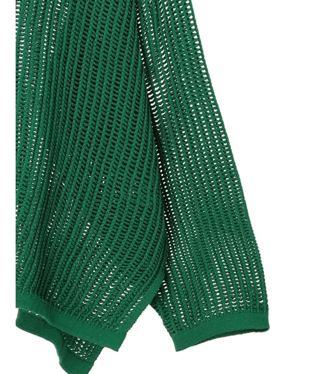 AMERICAN HOLIC 透かし編みメッシュニットプルオーバー 