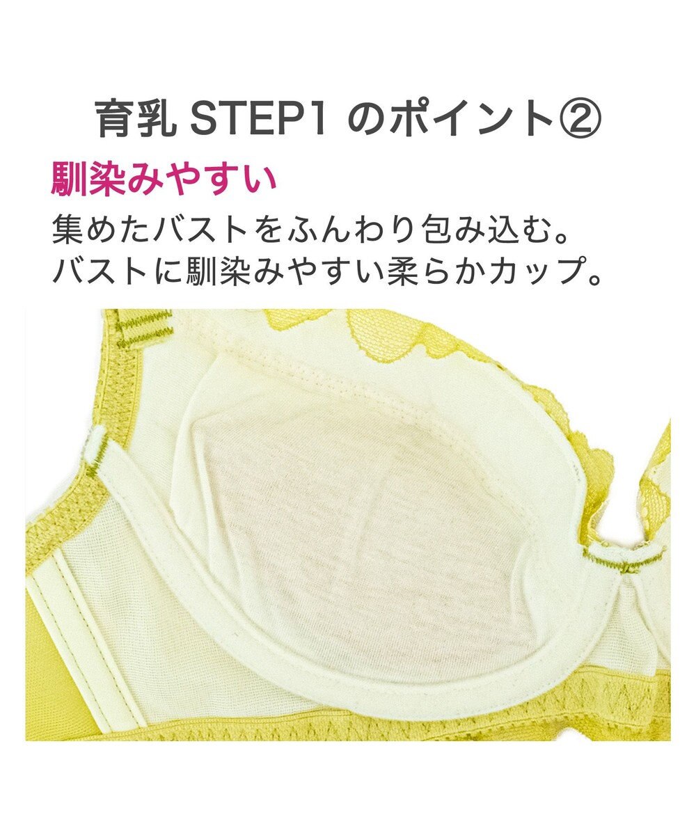 BRADELIS New York 【BRADELIS New York / 育乳補整ブラ・STEP1 集める】ジャスミンステップ1ブラ24A1 