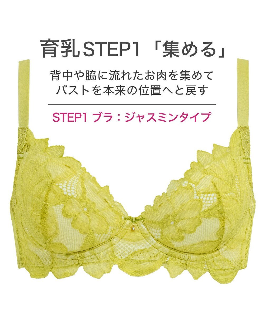 BRADELIS New York 【BRADELIS New York / 育乳補整ブラ・STEP1 集める】ジャスミンステップ1ブラ24A1 
