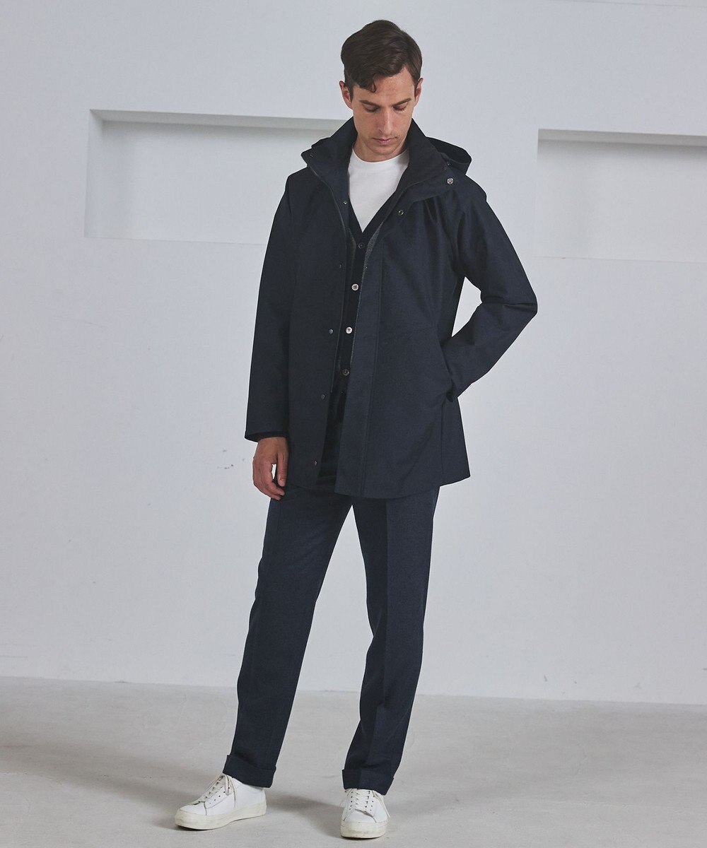 GOTAIRIKU カーディガンジャケット秋冬版【洗える/シワになりにくい/ストレッチ】リンクス BIZ ジャケット 