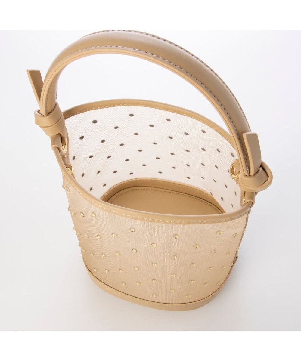 UNBILLION カカトゥ kakatoo / チュール×ビジュー風2wayバケツバッグ 