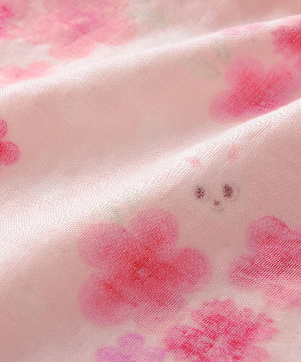 MIKI HOUSE HOT BISCUITS 【ミキハウス】【80-110cm】 お花うさこ甚平スーツ 