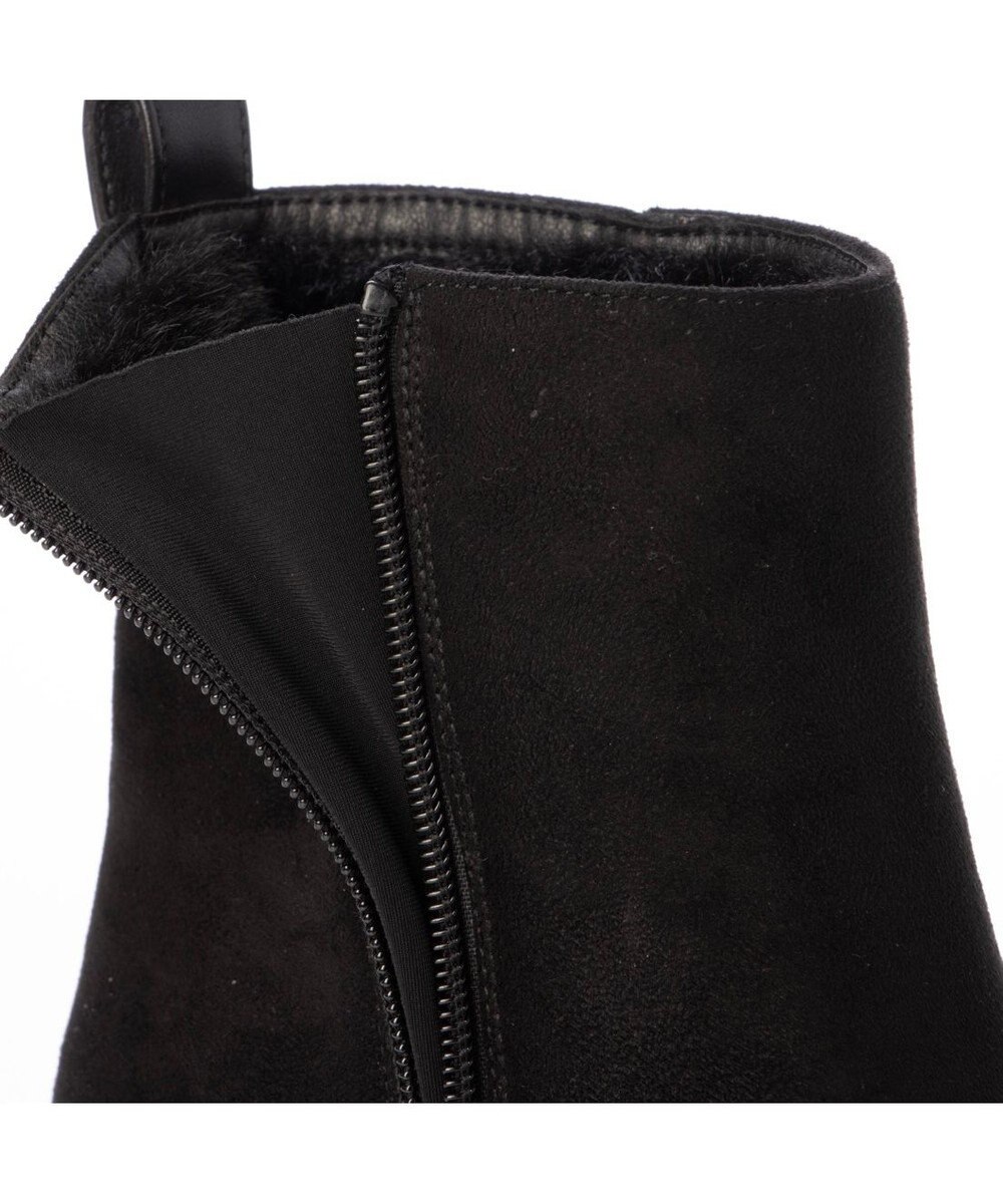 MODE ET JACOMO <carino>【レイン・スノー対応】ウエッジヒールショートブーツ 