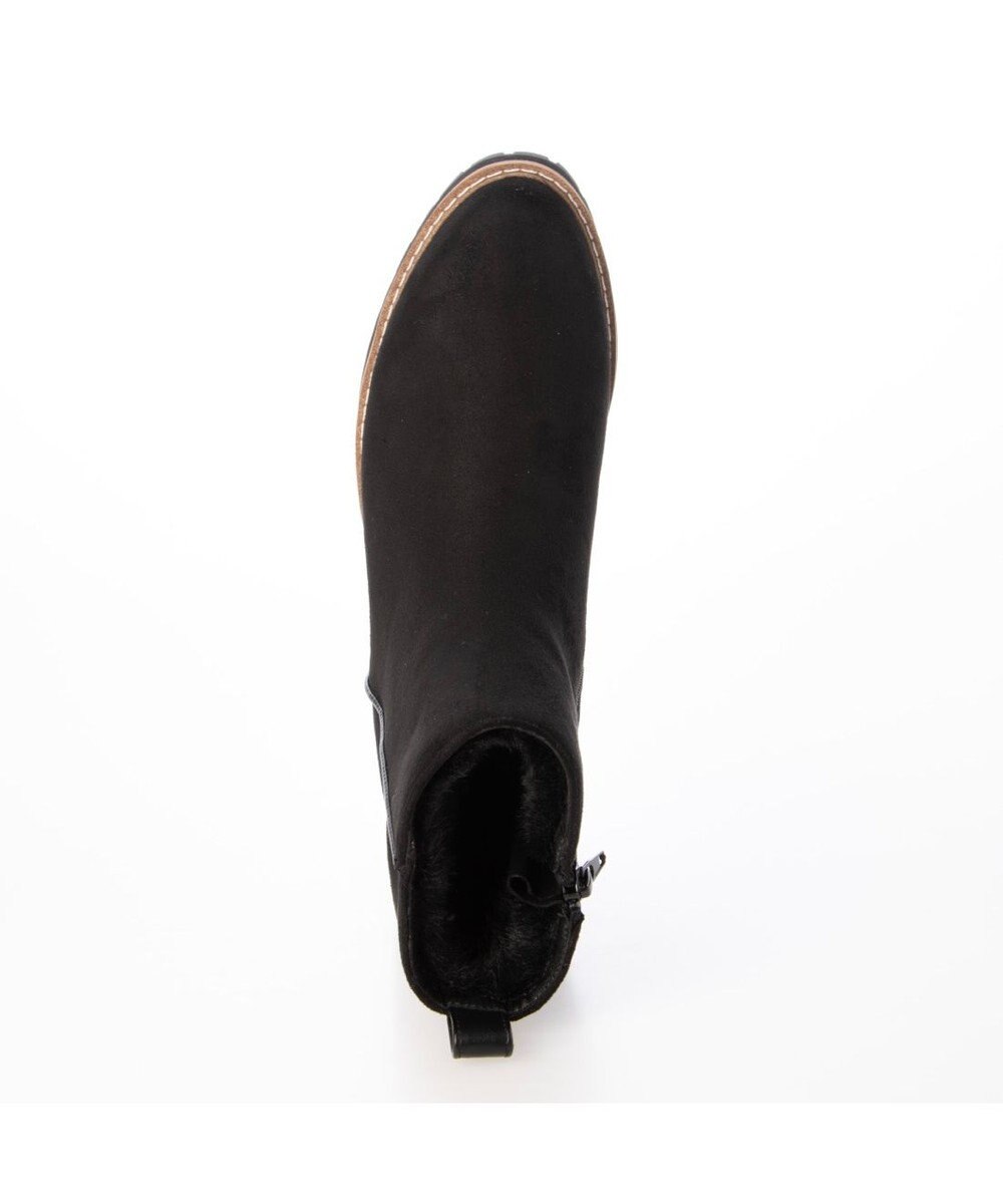 MODE ET JACOMO <carino>【レイン・スノー対応】ウエッジヒールショートブーツ 