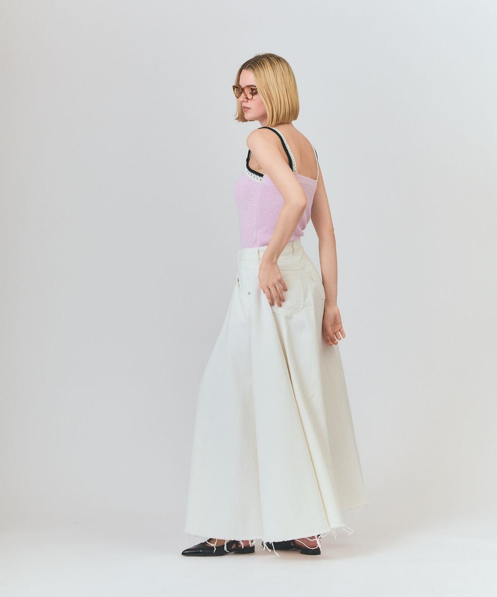 GRACE CONTINENTAL ツイーディーニットキャミ 