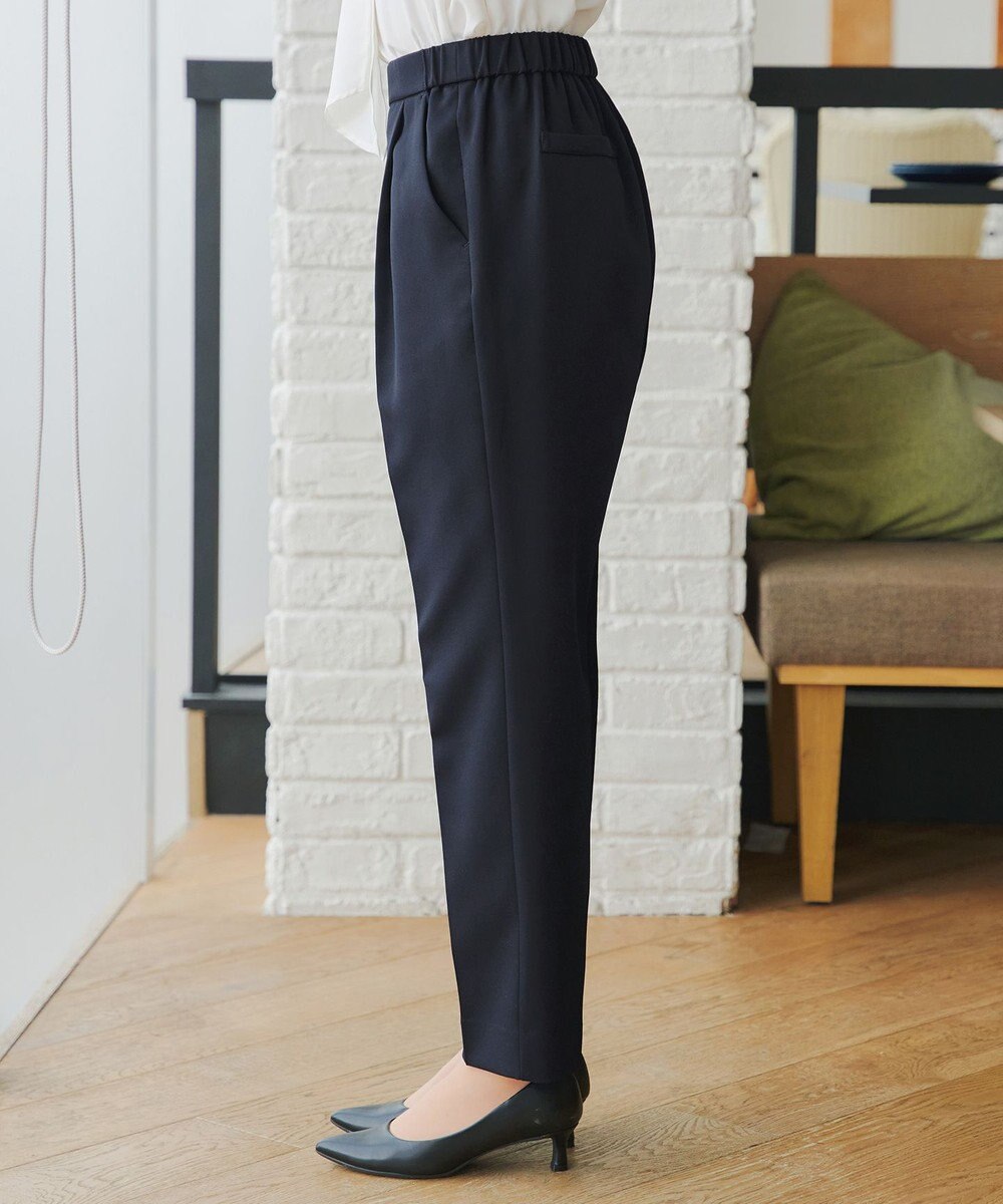 Tiaclasse 【ブラウス&ベスト&パンツ3点セット】リボンタイブラウス＋ベスト付き 3点セットアップ 