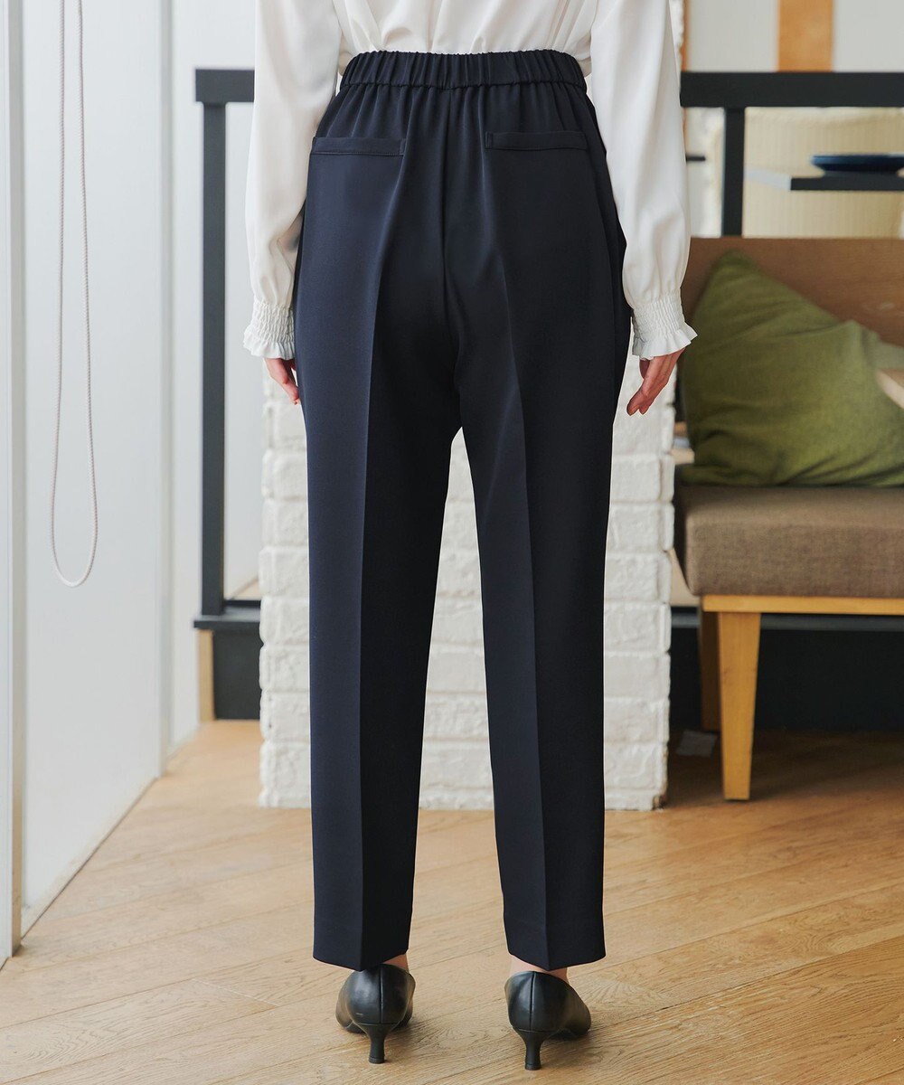 Tiaclasse 【ブラウス&ベスト&パンツ3点セット】リボンタイブラウス＋ベスト付き 3点セットアップ 