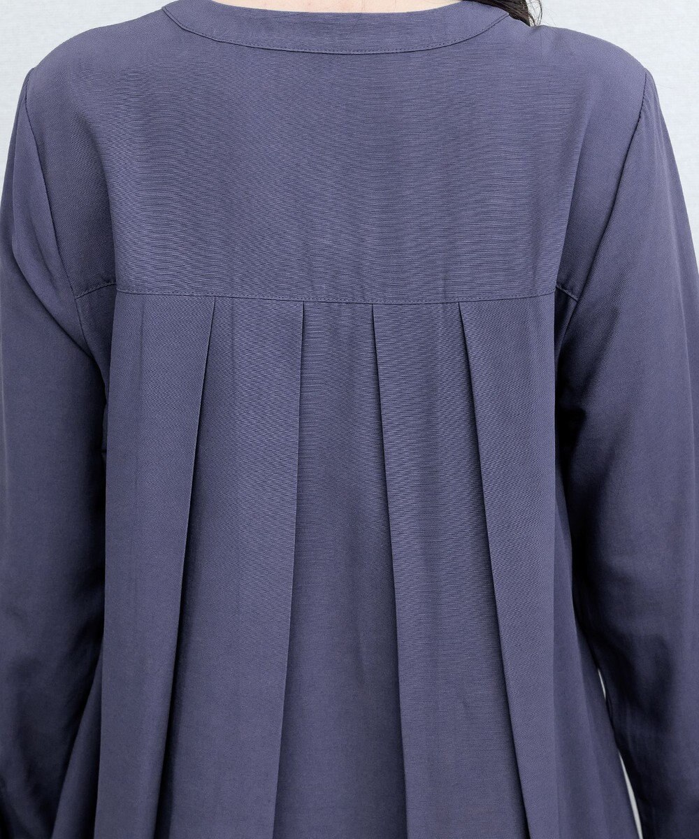 Tiaclasse 【洗える】レイヤードヘムシャツチュニック 