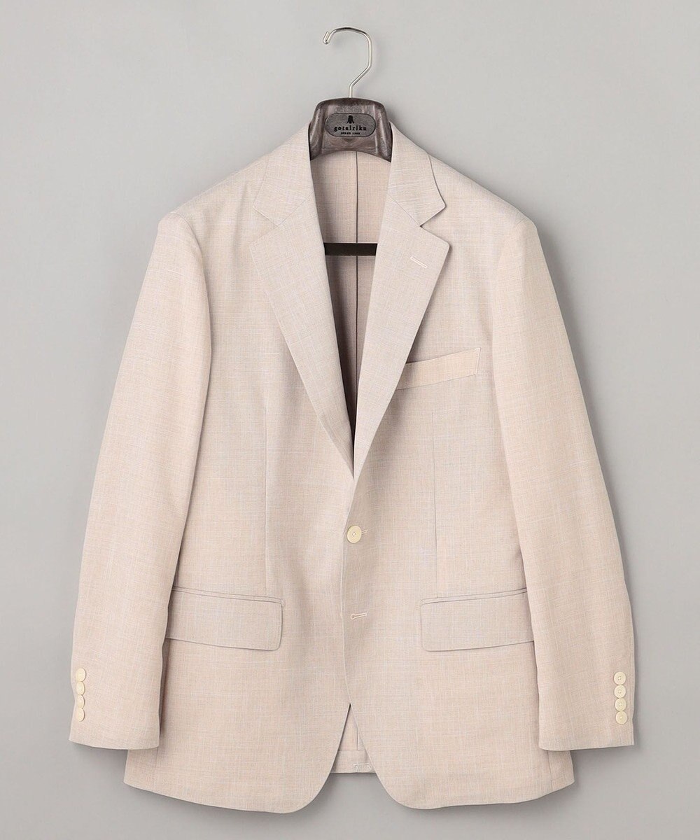 GOTAIRIKU 新クオリティ/KINGサイズ追加【洗える/シワになりにくい】タイワンタフタ  擬麻ジャケット 