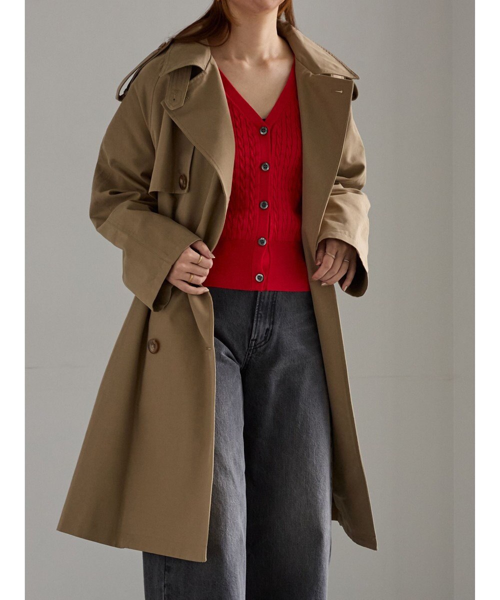 Te chichi オーバーサイズトレンチコート《2025Autumn catalog vol.2 item》 