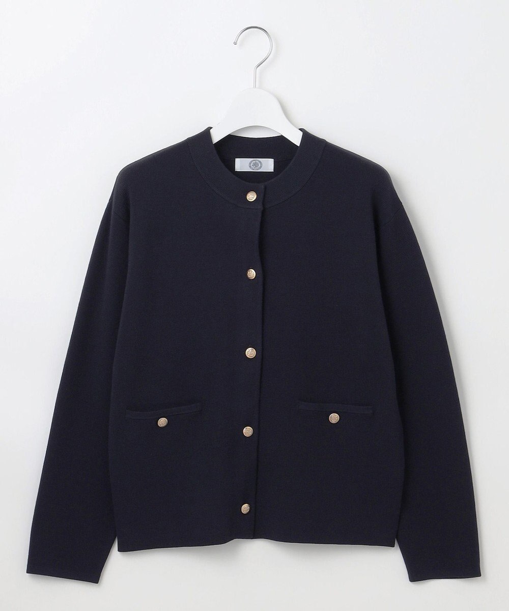 J.PRESS LADIES 【洗える】VIS/PE ROME ニット カーディガン 
