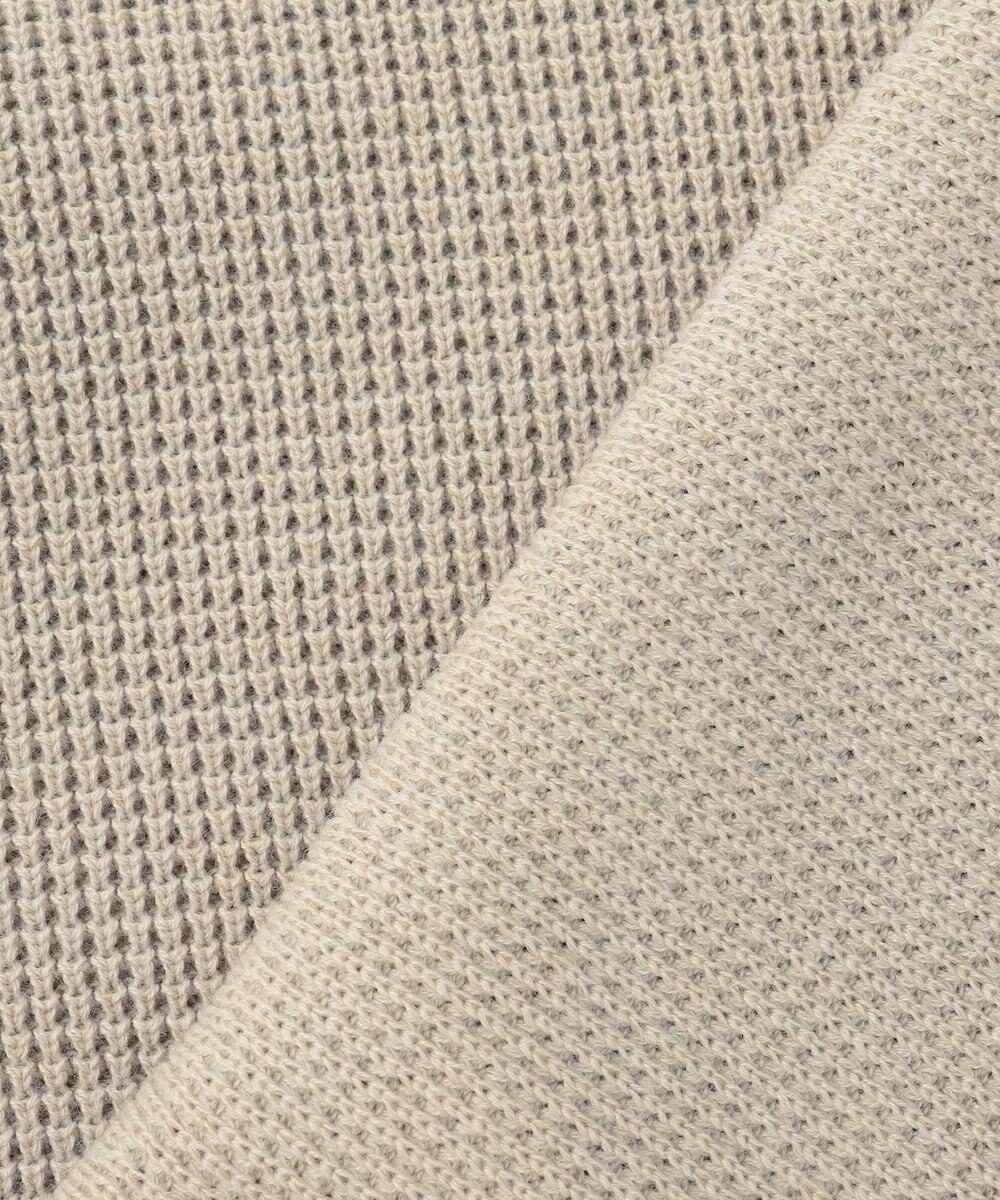 JOSEPH ABBOUD MOUNTAIN 【イージーケア/速乾性/軽量糸使用】 クルーネックコンビ プルオーバー ニット 