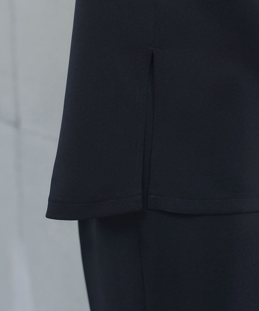 Tiaclasse 【ブラウス&ベスト&パンツ3点セット】リボンタイブラウス＋ベスト付き 3点セットアップ 