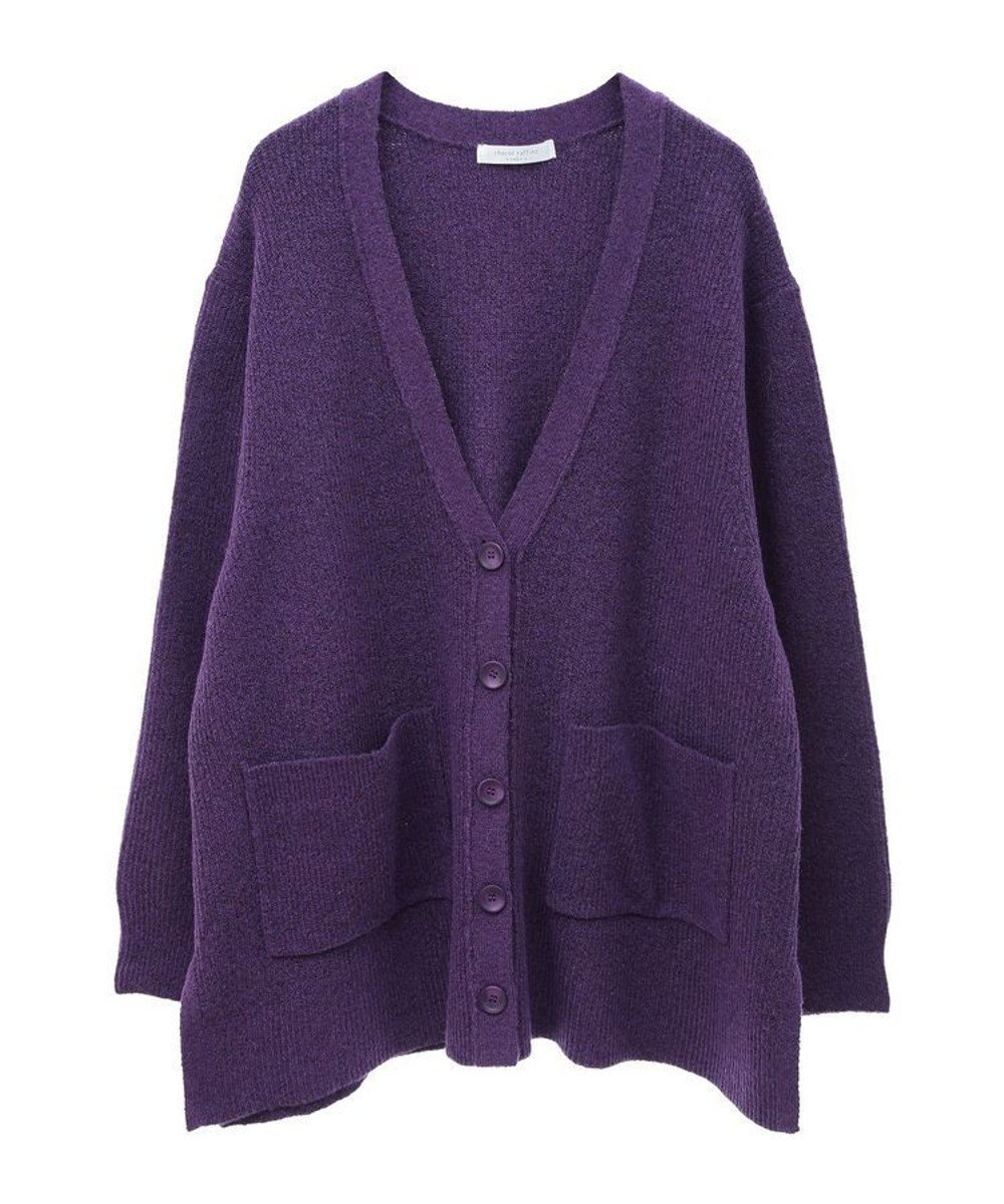 Green Parks Ｖネック畦編みニットカーディガン 