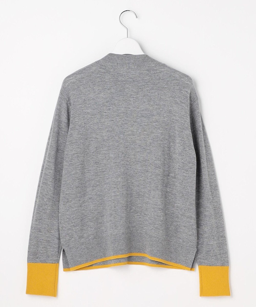 J.PRESS LADIES L SOFT TOUCH WOOL ブロッキング ニット 