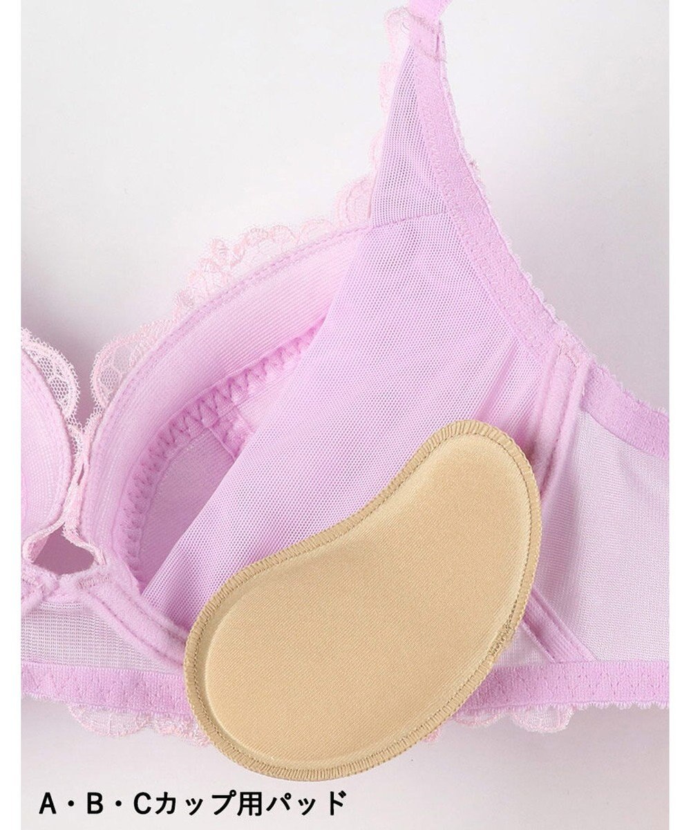 WACOAL 【まるむねブラ】 ブラジャー 脇から寄せ胸 丸胸シルエット レディース BED005 /ワコール 