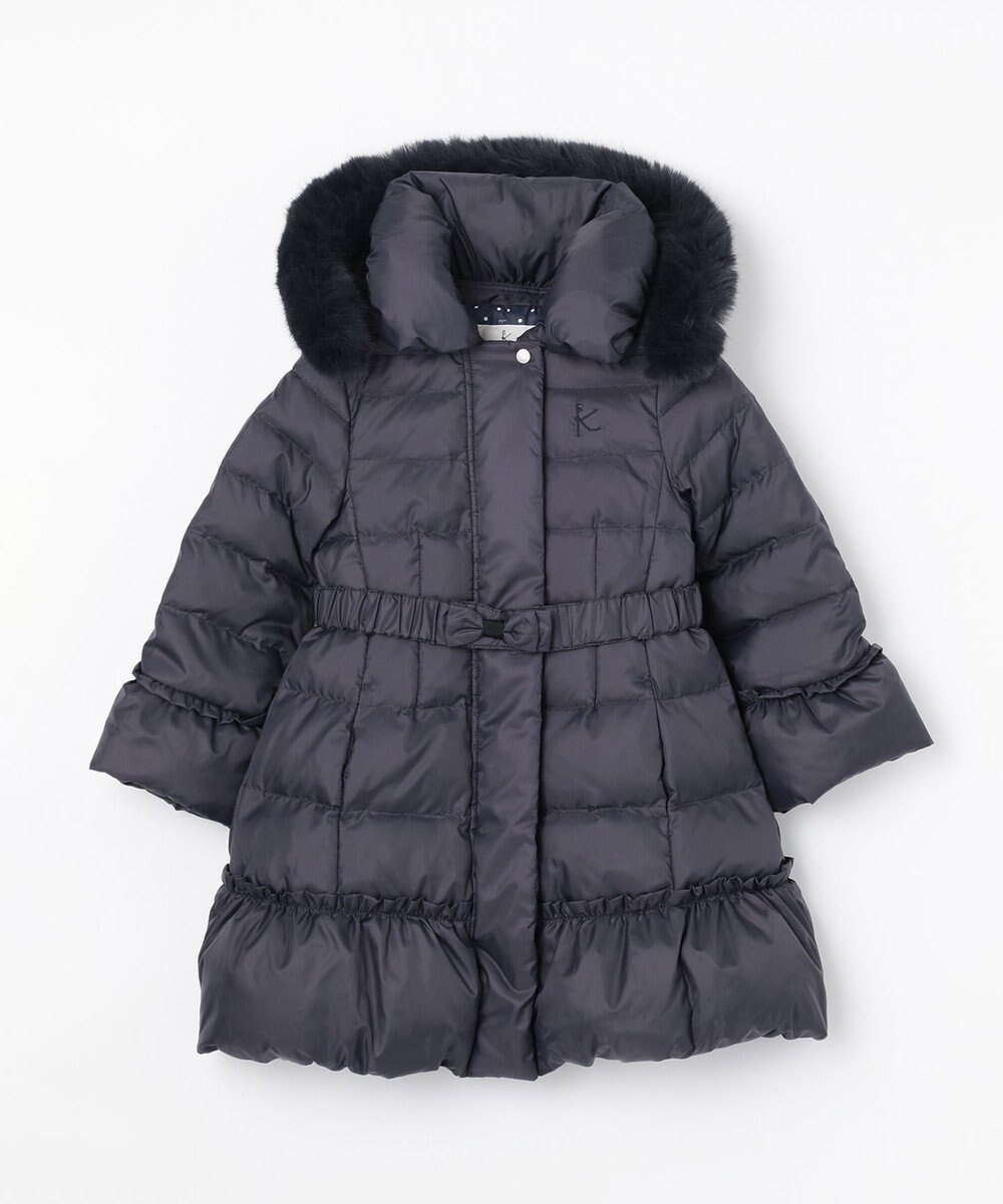 組曲 KIDS 【110-140cm】ロングダウンコート 