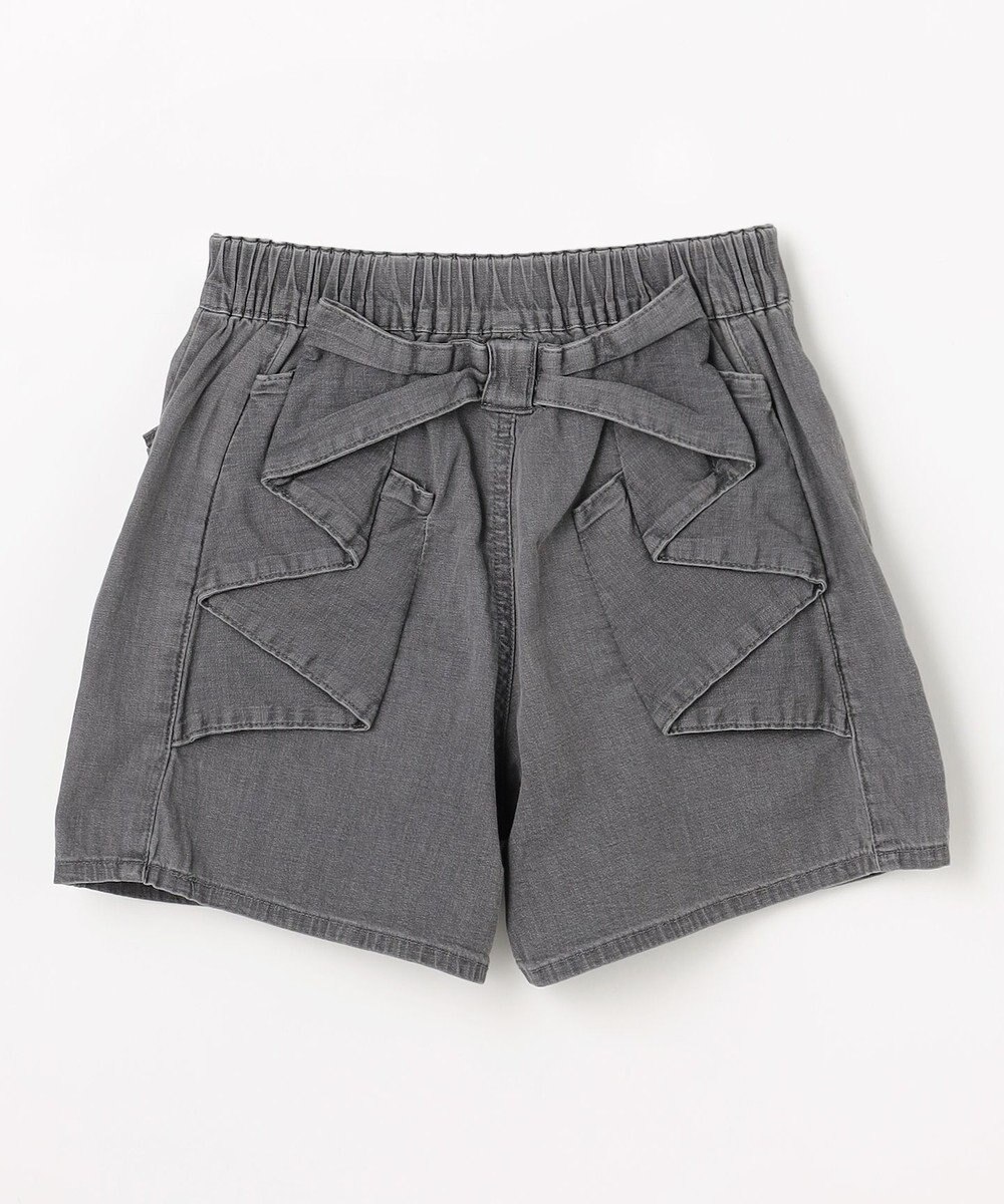 ANY KIDS 【洗濯機可能】バックリボン ショートパンツ 