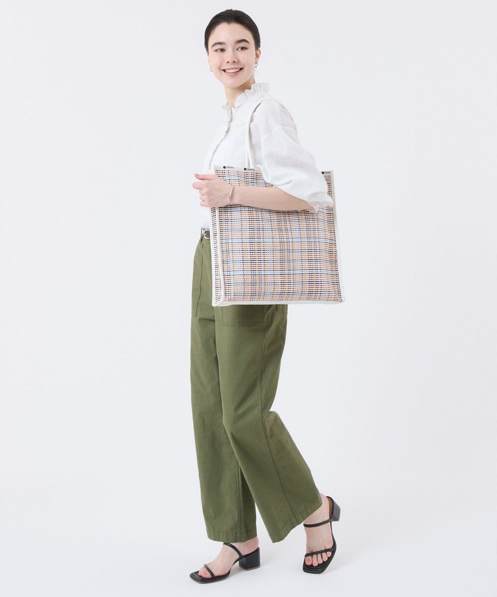 LeSportsac WOVEN LG TOTE/マルチメッシュサンド 