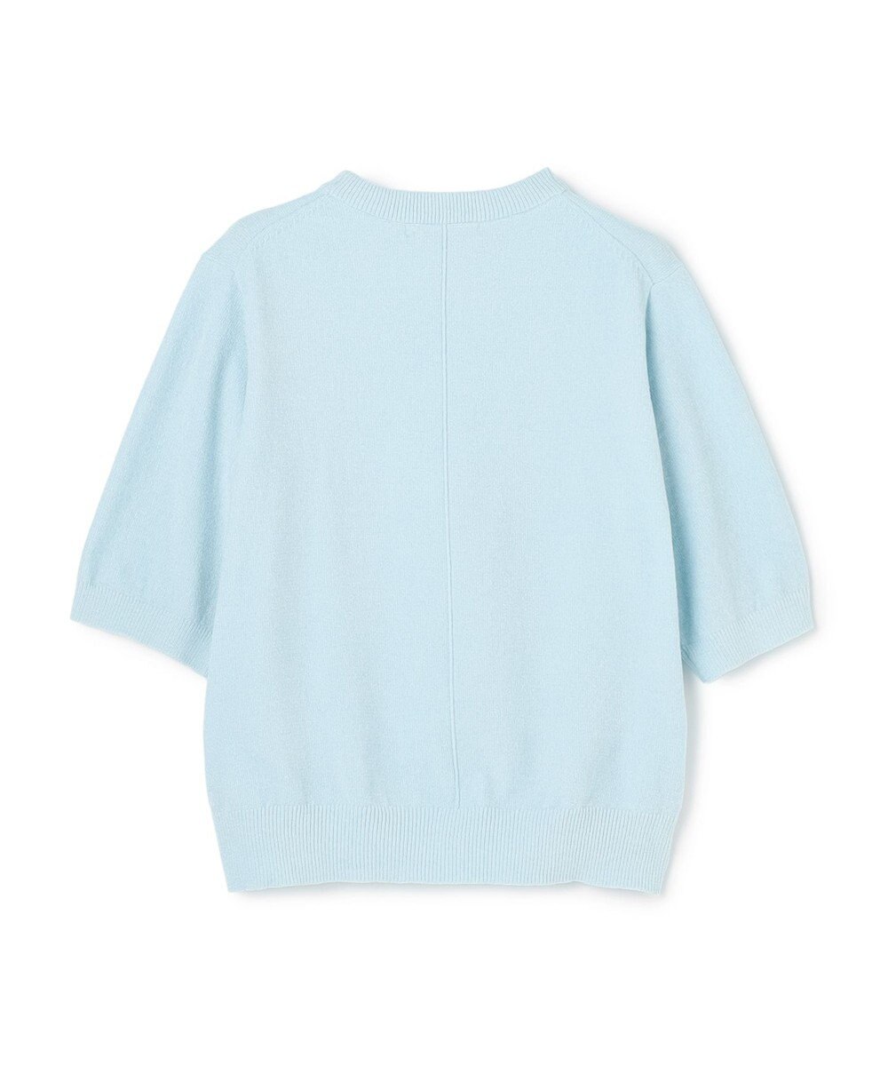 UNFILO L ベロアモール ハーフスリーブニット 