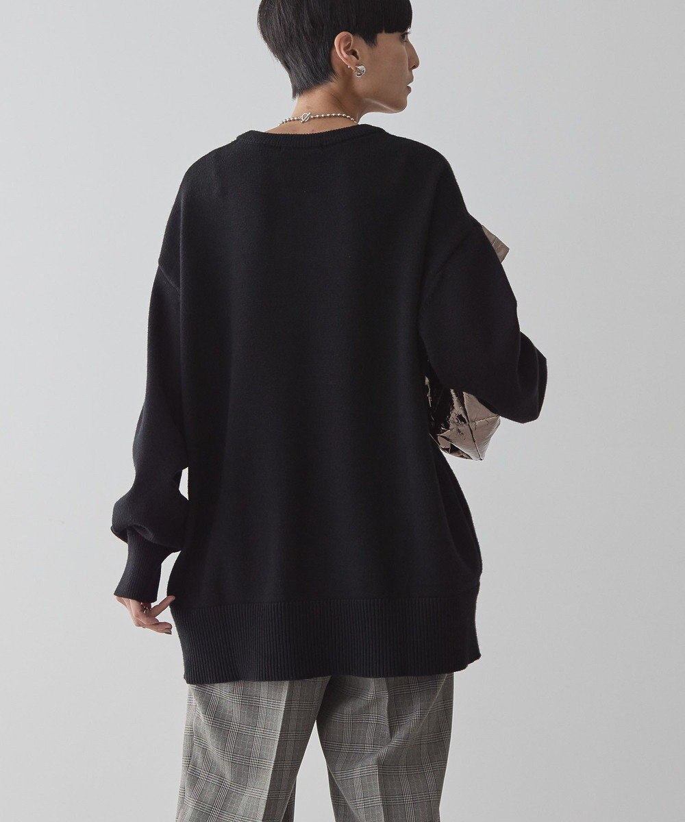 AMERICAN HOLIC サイドポケットロングニットプルオーバー 