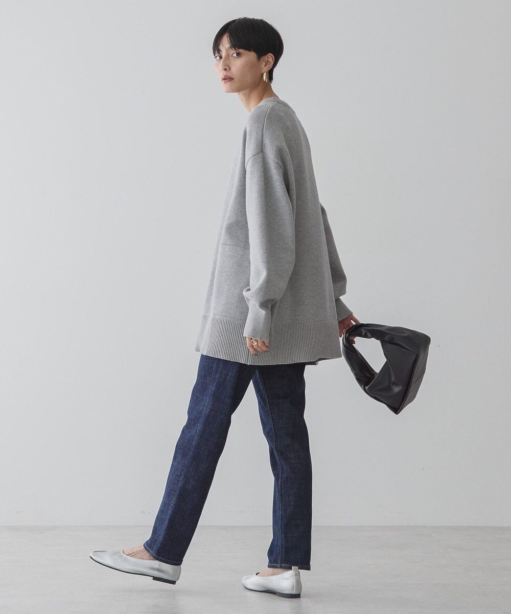 AMERICAN HOLIC サイドポケットロングニットプルオーバー 