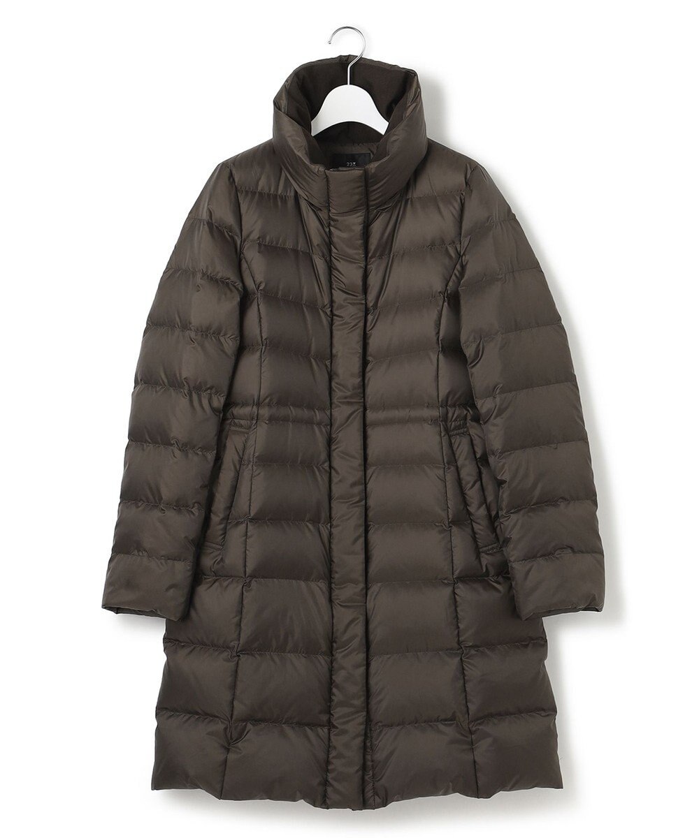 23区 S 【洗える】シレータフタ ロング ダウンコート 