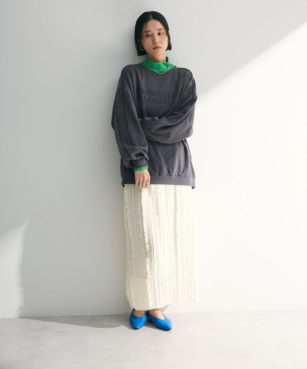 Green Parks 袖パイピングロゴチュニック 